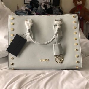 Brand New Light Blue Guess Purse